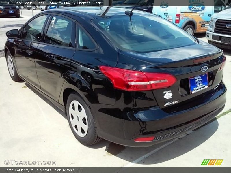 Shadow Black / Charcoal Black 2016 Ford Focus S Sedan