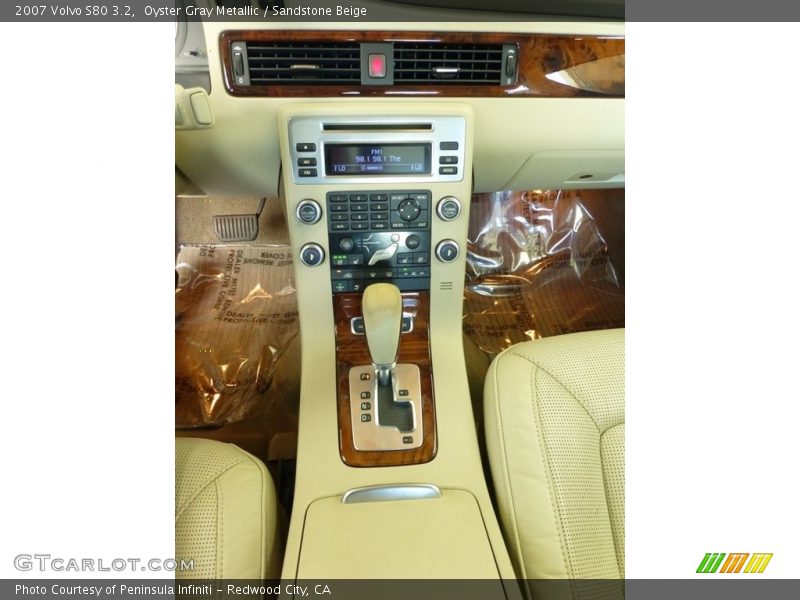Oyster Gray Metallic / Sandstone Beige 2007 Volvo S80 3.2