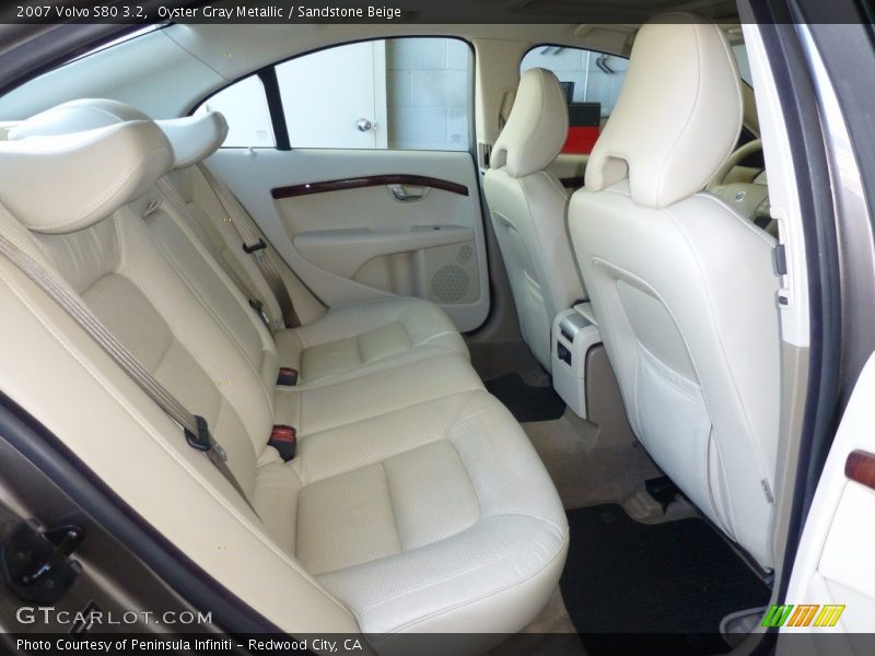Oyster Gray Metallic / Sandstone Beige 2007 Volvo S80 3.2