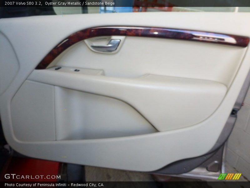 Oyster Gray Metallic / Sandstone Beige 2007 Volvo S80 3.2