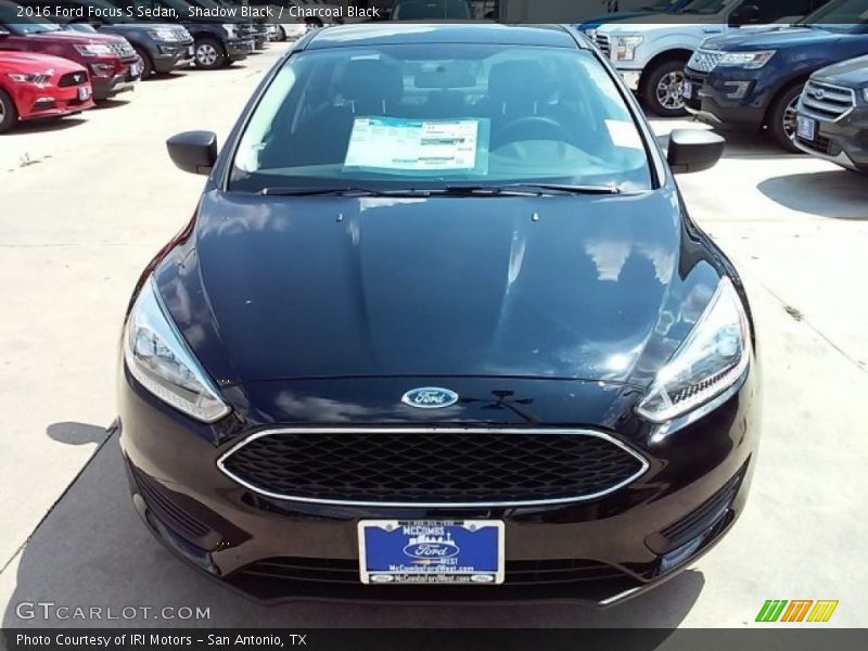 Shadow Black / Charcoal Black 2016 Ford Focus S Sedan