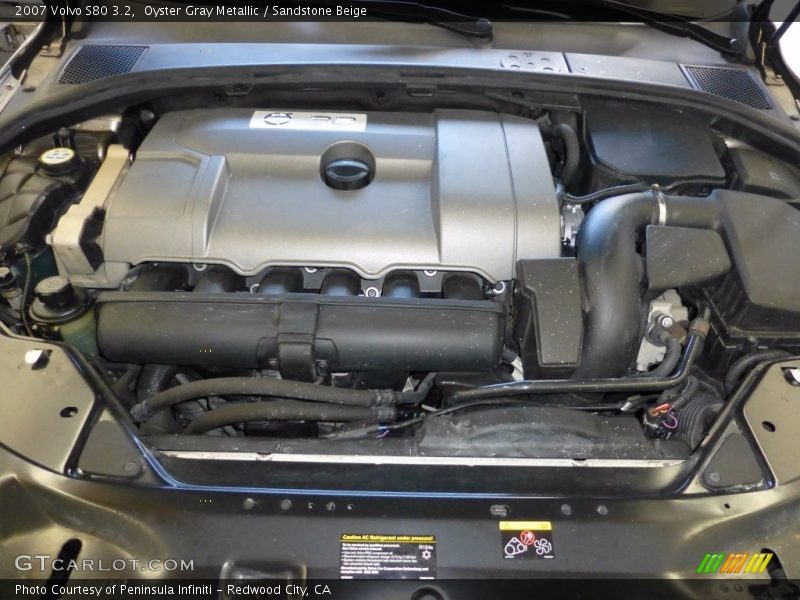 Oyster Gray Metallic / Sandstone Beige 2007 Volvo S80 3.2