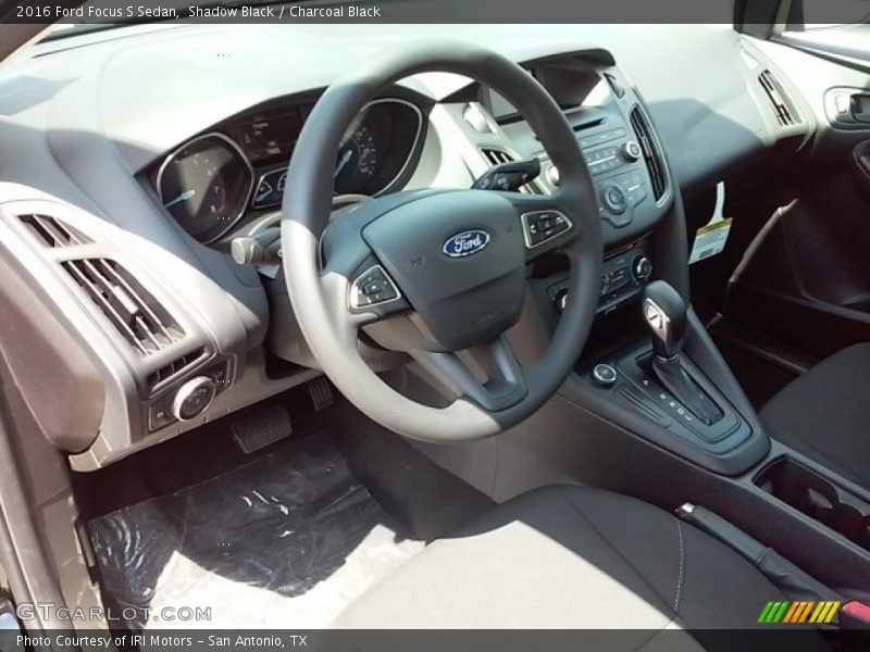 Shadow Black / Charcoal Black 2016 Ford Focus S Sedan