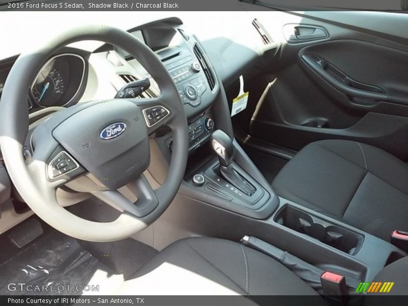 Shadow Black / Charcoal Black 2016 Ford Focus S Sedan
