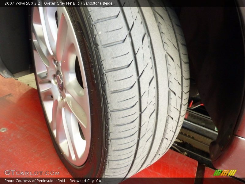 Oyster Gray Metallic / Sandstone Beige 2007 Volvo S80 3.2