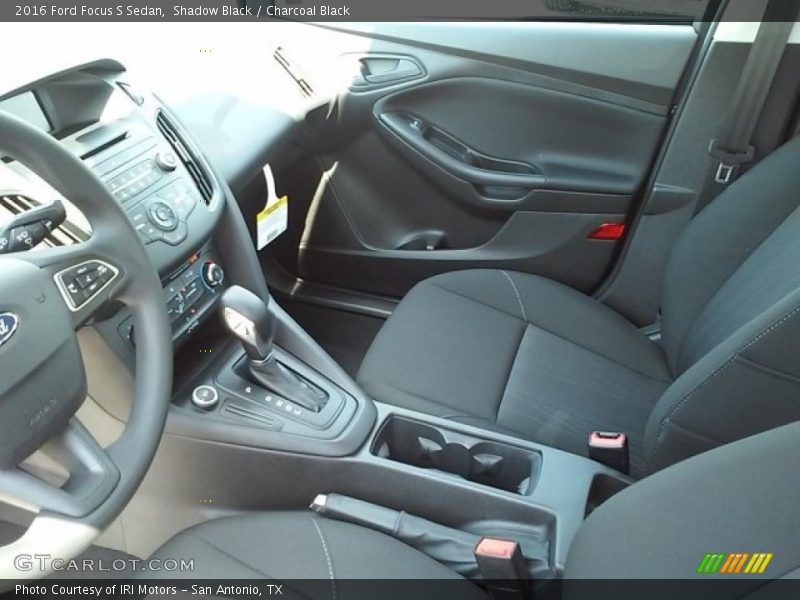 Shadow Black / Charcoal Black 2016 Ford Focus S Sedan