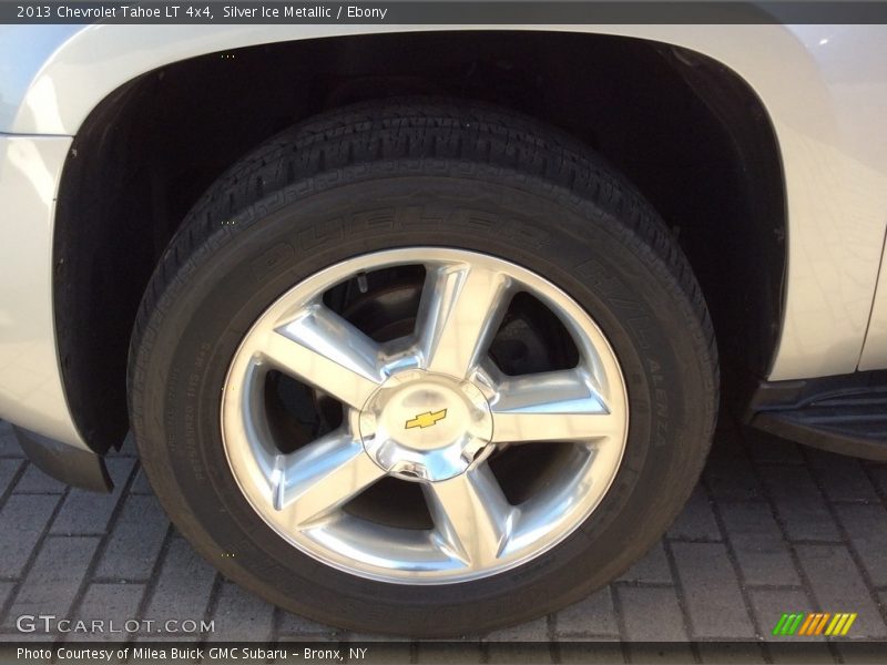 Silver Ice Metallic / Ebony 2013 Chevrolet Tahoe LT 4x4