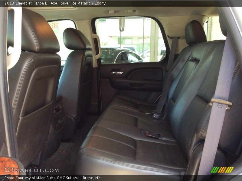 Silver Ice Metallic / Ebony 2013 Chevrolet Tahoe LT 4x4