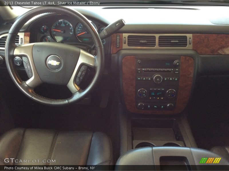 Silver Ice Metallic / Ebony 2013 Chevrolet Tahoe LT 4x4