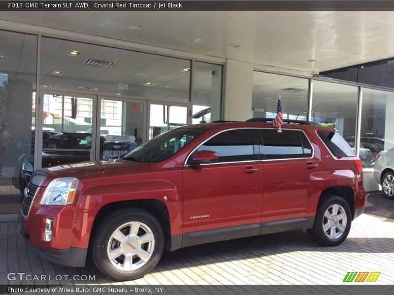 Front 3/4 View of 2013 Terrain SLT AWD