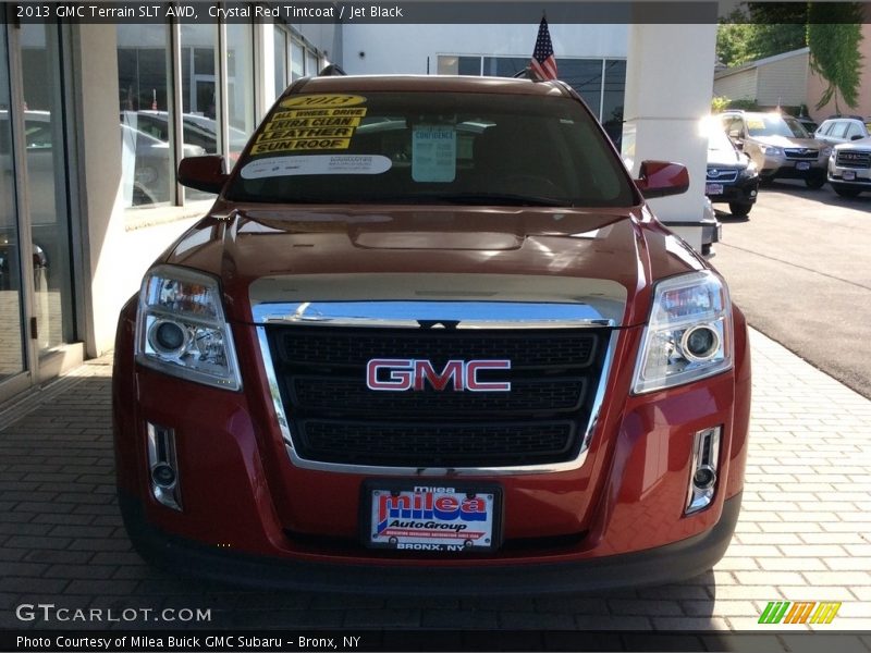 Crystal Red Tintcoat / Jet Black 2013 GMC Terrain SLT AWD