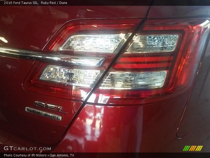Ruby Red / Dune 2016 Ford Taurus SEL