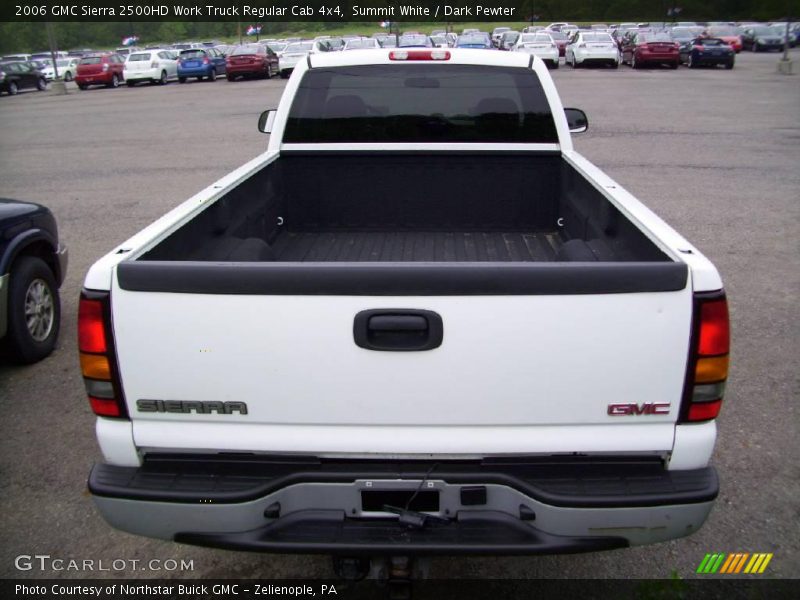 Summit White / Dark Pewter 2006 GMC Sierra 2500HD Work Truck Regular Cab 4x4