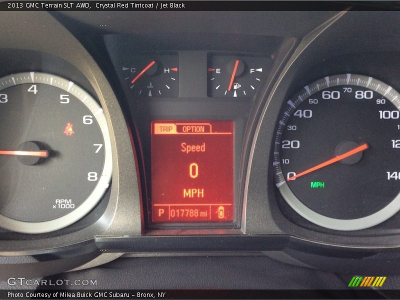 Crystal Red Tintcoat / Jet Black 2013 GMC Terrain SLT AWD