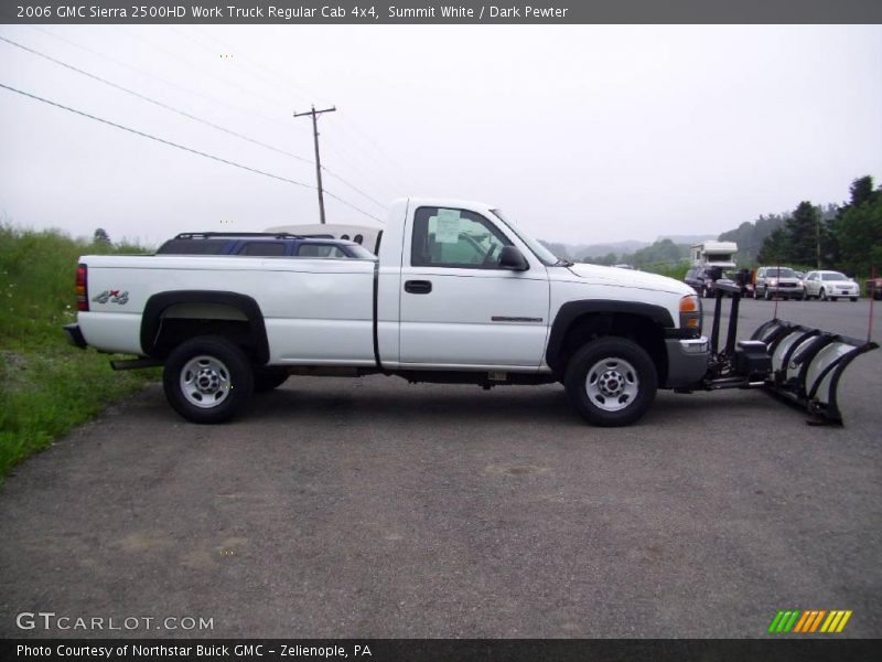 Summit White / Dark Pewter 2006 GMC Sierra 2500HD Work Truck Regular Cab 4x4