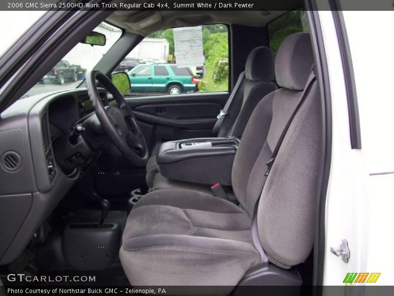 Summit White / Dark Pewter 2006 GMC Sierra 2500HD Work Truck Regular Cab 4x4