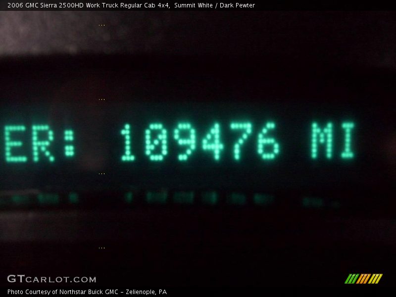 Summit White / Dark Pewter 2006 GMC Sierra 2500HD Work Truck Regular Cab 4x4