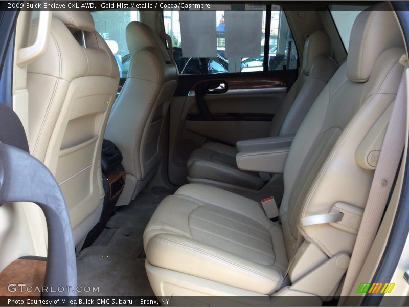 Gold Mist Metallic / Cocoa/Cashmere 2009 Buick Enclave CXL AWD