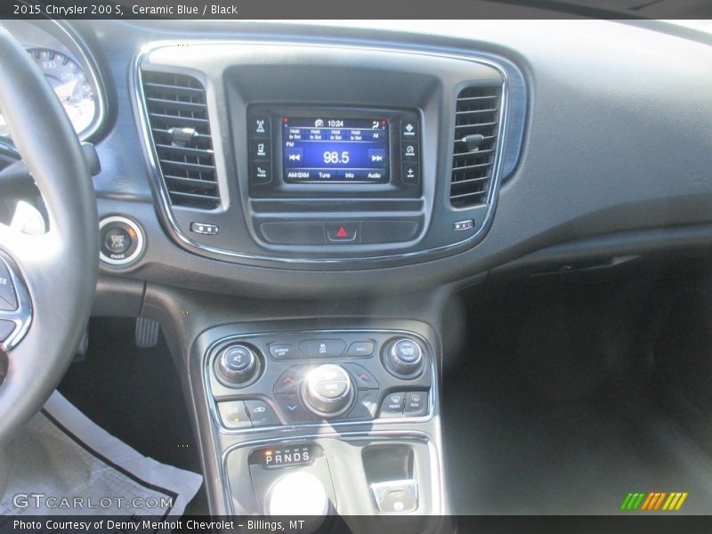 Ceramic Blue / Black 2015 Chrysler 200 S