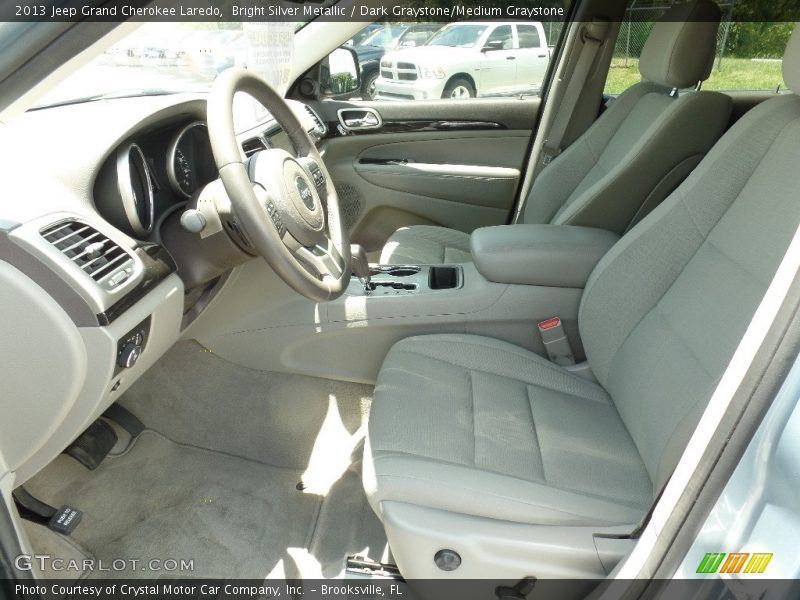 Bright Silver Metallic / Dark Graystone/Medium Graystone 2013 Jeep Grand Cherokee Laredo