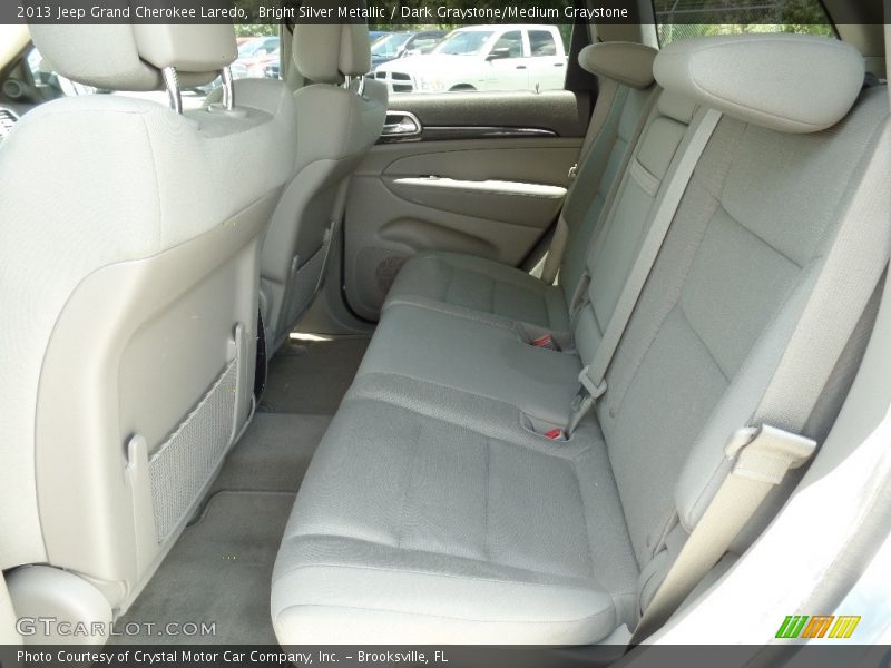 Bright Silver Metallic / Dark Graystone/Medium Graystone 2013 Jeep Grand Cherokee Laredo
