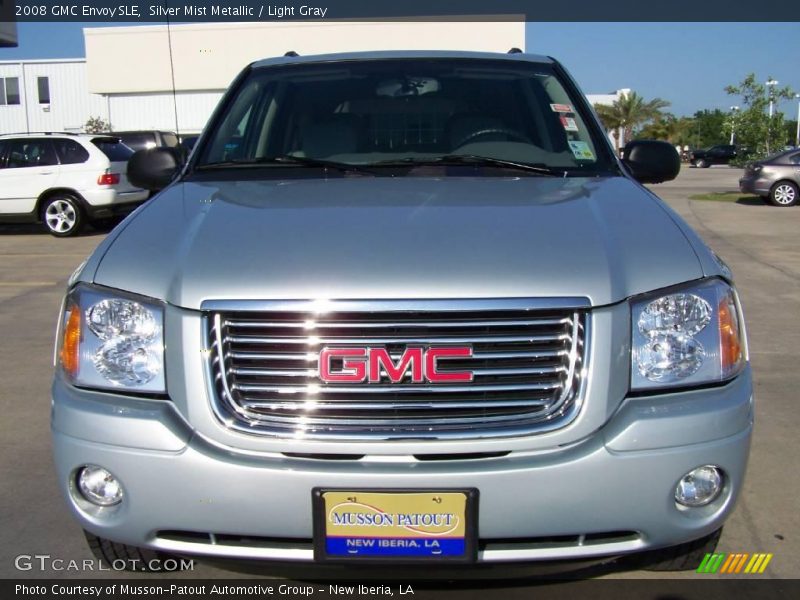 Silver Mist Metallic / Light Gray 2008 GMC Envoy SLE