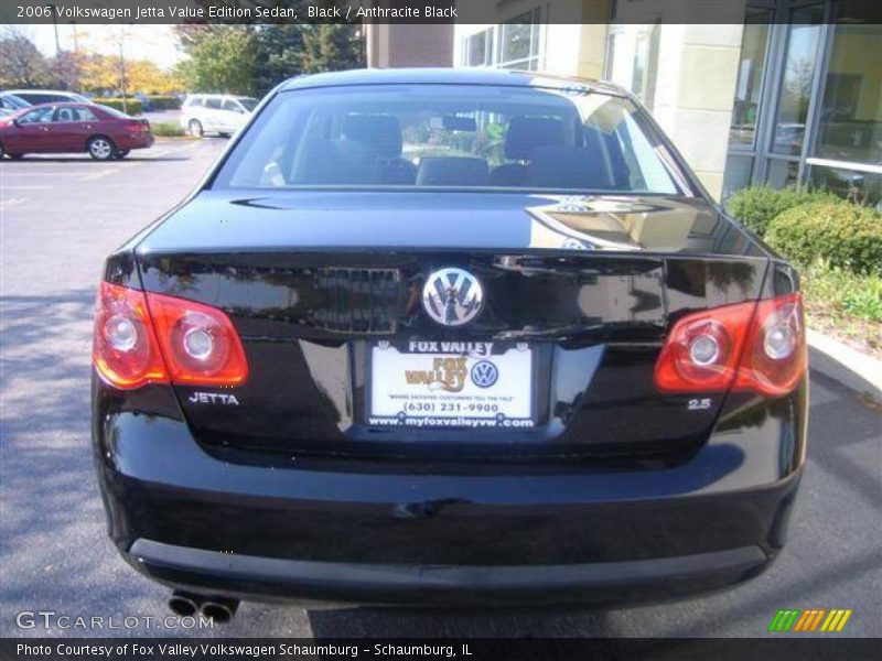 Black / Anthracite Black 2006 Volkswagen Jetta Value Edition Sedan