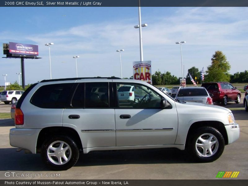 Silver Mist Metallic / Light Gray 2008 GMC Envoy SLE