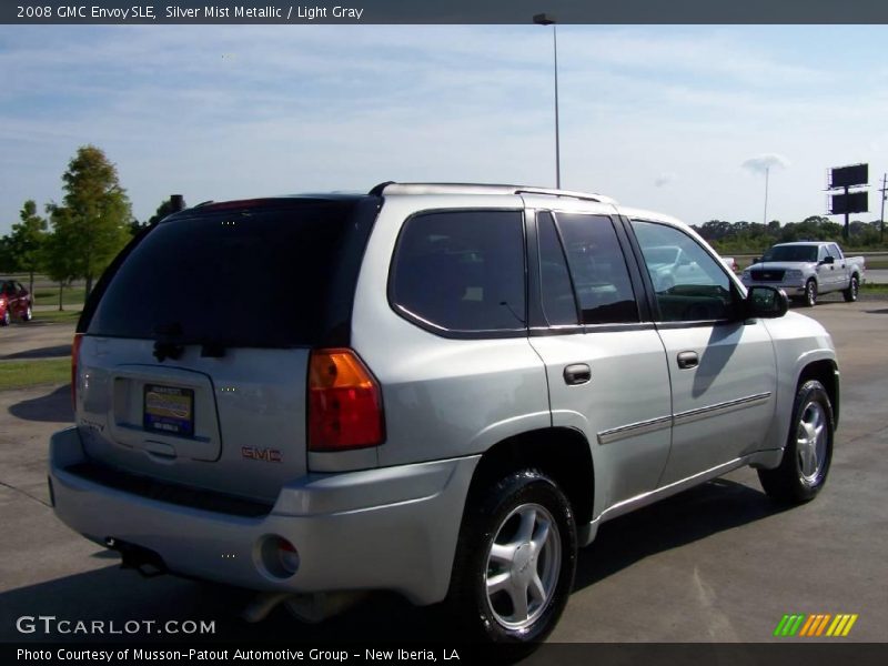 Silver Mist Metallic / Light Gray 2008 GMC Envoy SLE