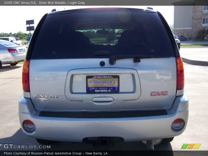 Silver Mist Metallic / Light Gray 2008 GMC Envoy SLE