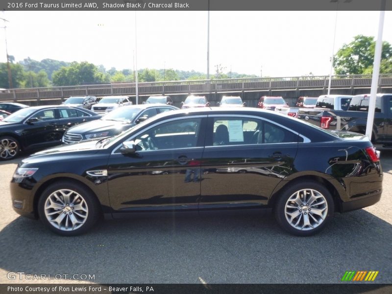 Shadow Black / Charcoal Black 2016 Ford Taurus Limited AWD