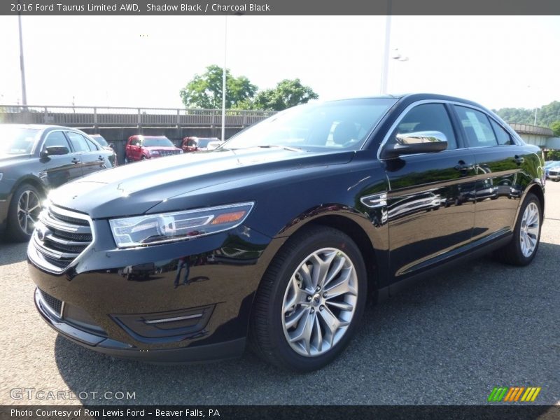 Shadow Black / Charcoal Black 2016 Ford Taurus Limited AWD