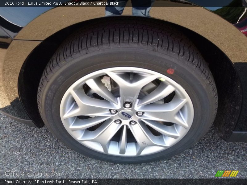 Shadow Black / Charcoal Black 2016 Ford Taurus Limited AWD