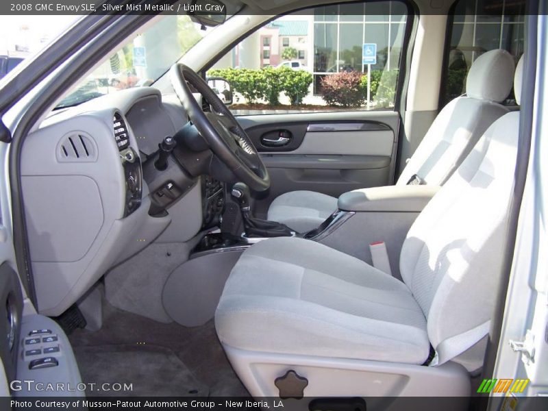 Silver Mist Metallic / Light Gray 2008 GMC Envoy SLE