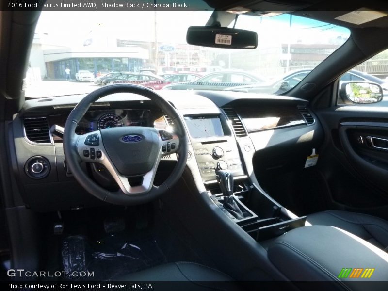 Shadow Black / Charcoal Black 2016 Ford Taurus Limited AWD