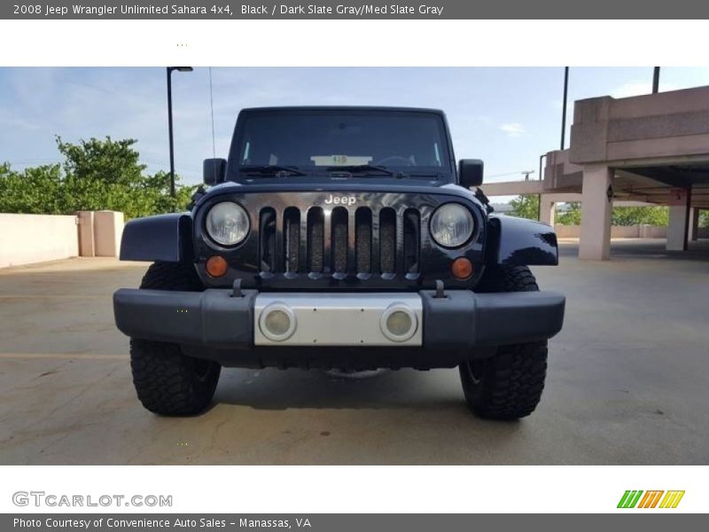 Black / Dark Slate Gray/Med Slate Gray 2008 Jeep Wrangler Unlimited Sahara 4x4