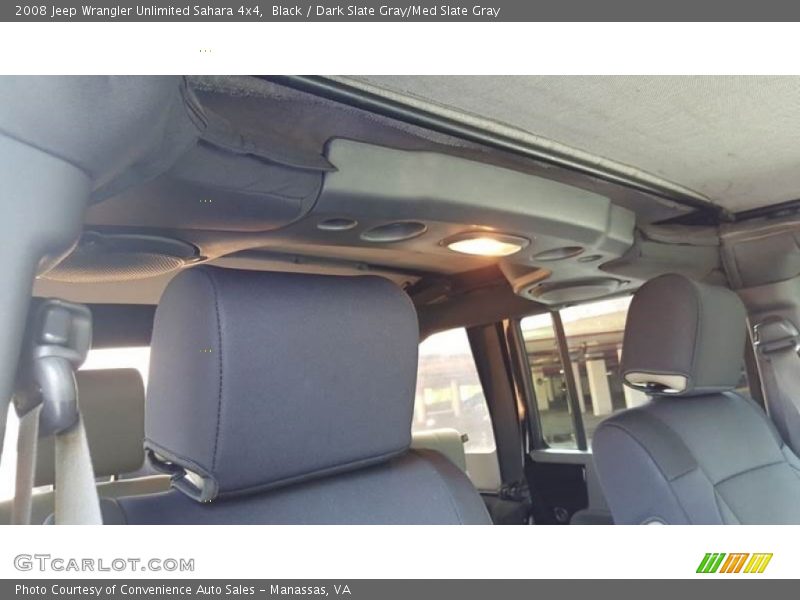 Black / Dark Slate Gray/Med Slate Gray 2008 Jeep Wrangler Unlimited Sahara 4x4