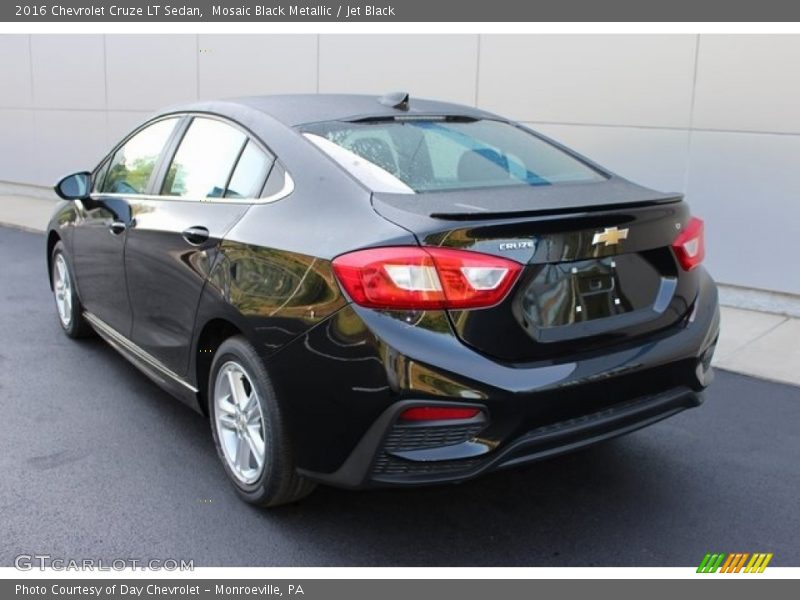 Mosaic Black Metallic / Jet Black 2016 Chevrolet Cruze LT Sedan