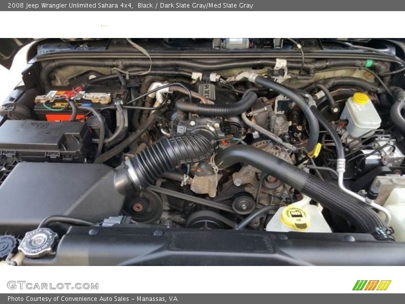 Black / Dark Slate Gray/Med Slate Gray 2008 Jeep Wrangler Unlimited Sahara 4x4