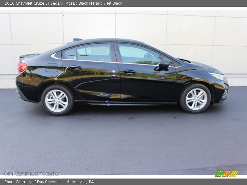 Mosaic Black Metallic / Jet Black 2016 Chevrolet Cruze LT Sedan