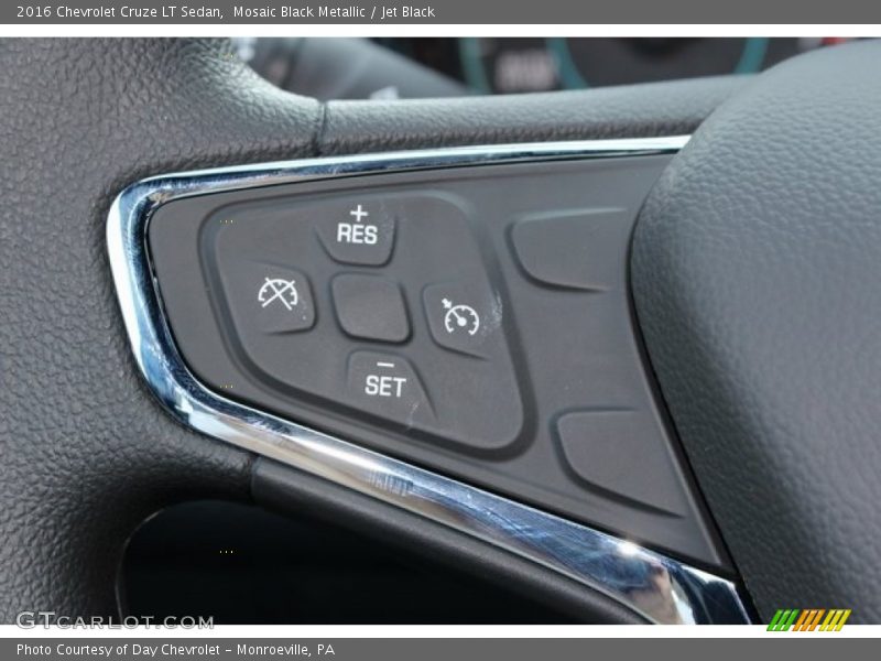 Mosaic Black Metallic / Jet Black 2016 Chevrolet Cruze LT Sedan