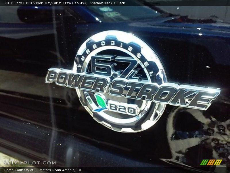 Shadow Black / Black 2016 Ford F350 Super Duty Lariat Crew Cab 4x4