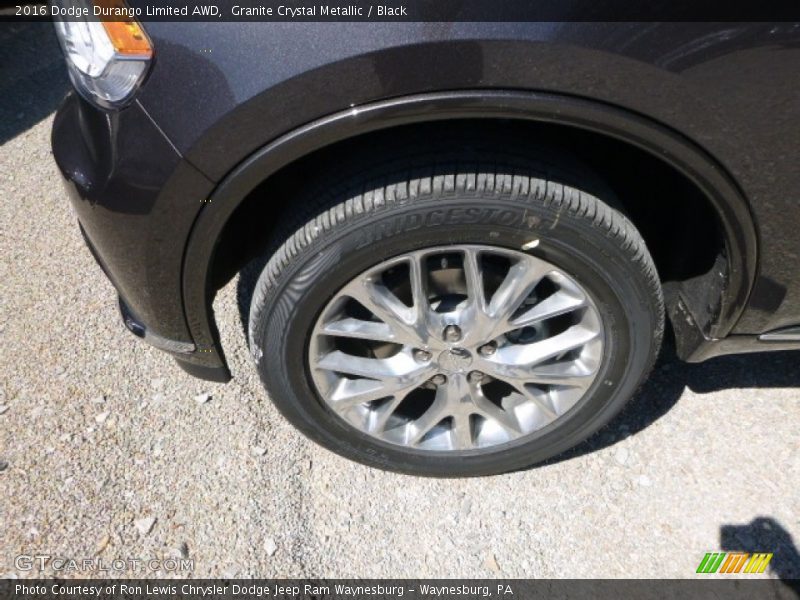 Granite Crystal Metallic / Black 2016 Dodge Durango Limited AWD