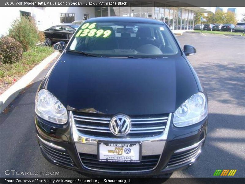 Black / Anthracite Black 2006 Volkswagen Jetta Value Edition Sedan