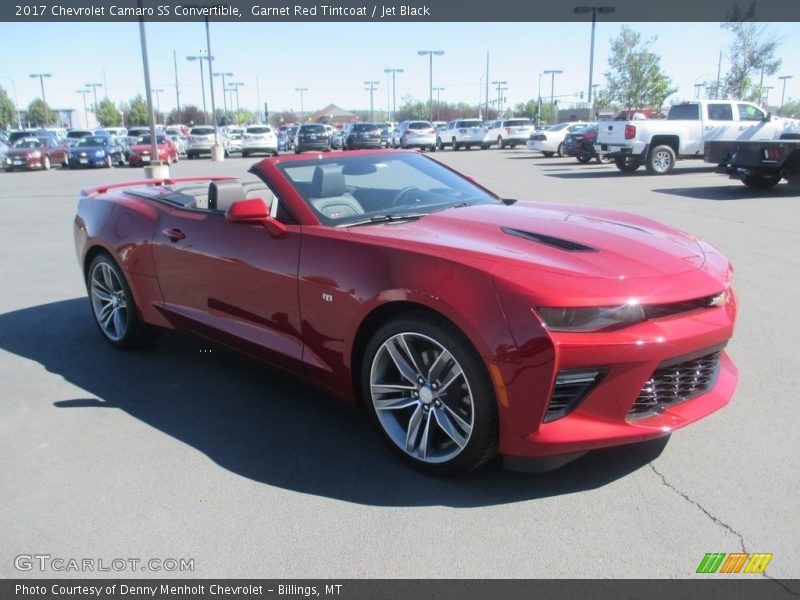 Front 3/4 View of 2017 Camaro SS Convertible