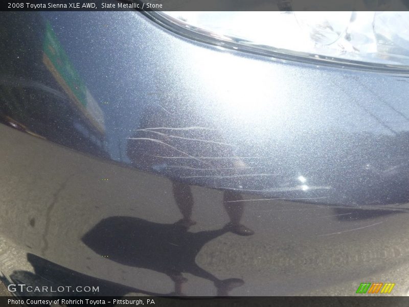 Slate Metallic / Stone 2008 Toyota Sienna XLE AWD