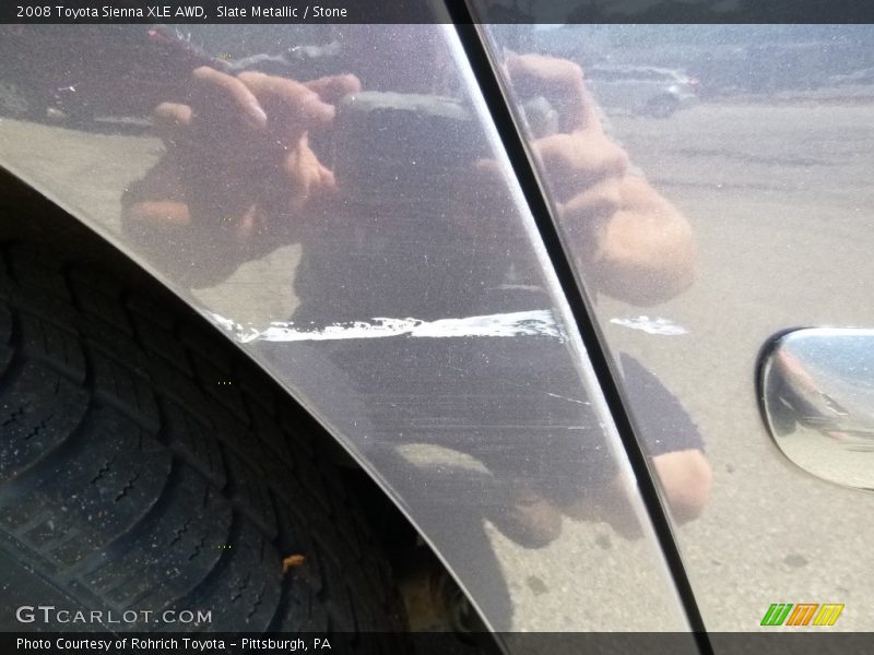 Slate Metallic / Stone 2008 Toyota Sienna XLE AWD