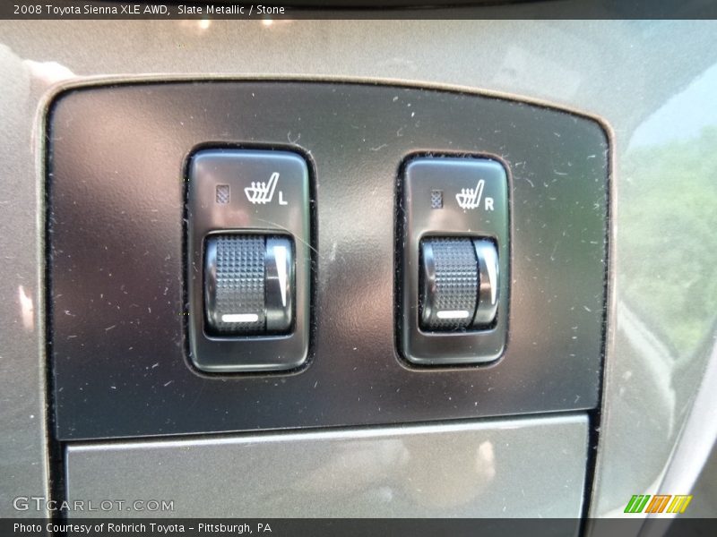 Slate Metallic / Stone 2008 Toyota Sienna XLE AWD