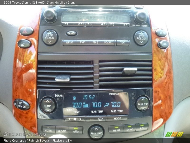Slate Metallic / Stone 2008 Toyota Sienna XLE AWD
