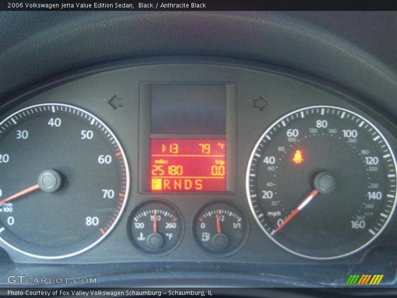 Black / Anthracite Black 2006 Volkswagen Jetta Value Edition Sedan
